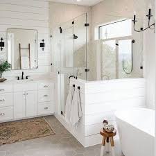 Modern Farmhouse Master Bathroom Modern Farmhouse Bathroom Design Neutral Bathroom Bathroom Farmhouse Style Farmhouse Master Bathroom Bathroom Renovation Diy
