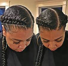 Pin By ѕyhѕnihye On Natyral Nairgaѕm Two Braid Hairstyles Braids For Black Hair Braided Hairstyles