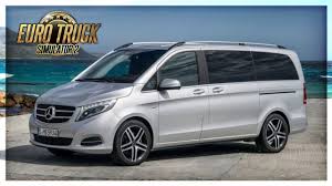 Mercedes Benz Vito V Class 2018 Euro Truck Simulator 2 Mercedes Benz Vito Benz Mercedes Benz