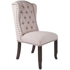 Aahmad Natural Wing Dining Chair Dining Chairs Wingback Dining Chair Traditional Dining Rooms