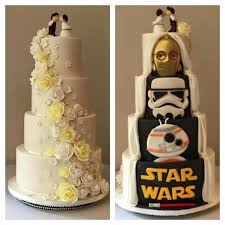 Hidden Design Cake Star Wars Wedding Cake Cool Wedding Cakes Unique Wedding Cakes