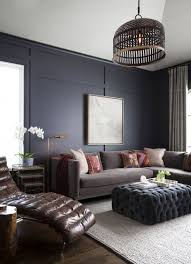 See more ideas about manly living room, furniture, leather sofa. Copy Cat Chic Room Redo Inky Masculine Living Room Copycatchic