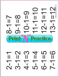 These could also be utilized to encourage the grownups as well. 50 Kindergarten Subtraction Worksheets Practice For Kids