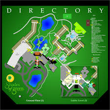 The extensive work included building. Shades Of Green Resort Layout Military Disney Tips Blog