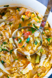 Vegetarian Cabbage Soup An Easy And Healthy Vegetarian Cabbage Soup For Soup Detox Diet This S Vegetarian Cabbage Soup Vegetarian Cabbage Cabbage Soup Recipes