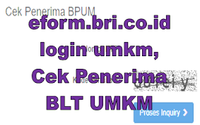 Nah, untuk memudahkan penerima bantuan produktif dari presiden, bri berusaha memberikan layanan terbaik, salah satunya adalah dengan membuat halaman baru untuk mengecek data penerima bantuan ini. Akses Eform Bri Co Id Login Cek Penerima Blt Umkm Terbaru Maret 2021 Go Bizz Com