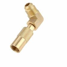 The regulator will have a distinctive round shape, from which a gas hose will run to the burner assembly on the grill. Blackstone Grill Propane Adapter With Male Flare Elbow To Connect Extension Hose 9 64 Picclick Uk