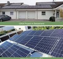 Roof Install 10kw Hybrid PV System Solar Kit System with Battery LiFePO4