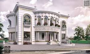 مجموعة من تصميمات الفيلات والعمارات السكنية واجهات ذات الطراز الكلاسيكي والذي يعطي الطابع الت House Design Pictures House Outside Design Classic House Exterior