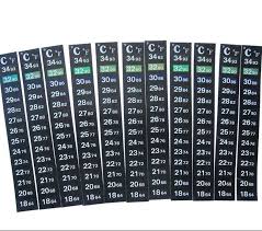 5pcs Lot High Quality Dual Scale C F Digital Aquarium Fish Tank Thermometer Change Color Temperature Sticker 50 Off On Aliexp Naklejki Holodilnik Akvarium