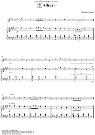 A short summary of this paper. Allegro Quot Sheet Music For Violin Piano Sheet Music Now