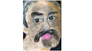 Matt Hudson Acrylic Painting