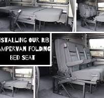 Campervan Folding Bed Seat - Weekender Van Life