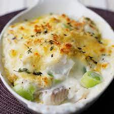 White Fish Leek Gratin Healthy Recipe Ww Uk Recipe Recipes Healthy Recipes Leeks
