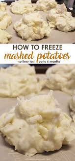 The Easiest Way To Freeze Mashed Potatoes With Video Instructions Recipe Freezing Mashed Potatoes Individual Freezer Meals Homemade Mashed Potatoes