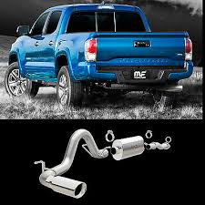 One of the easiest upgrades you can make to your tacoma is installing a new exhaust system. 2016 2020 Toyota Tacoma 3 5 V6 Stainless Steel Magnaflow Cat Back Exhaust System Ebay