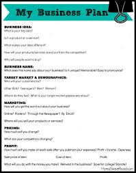 Home Sweet Road Business Ideas For Kids Series Writing A Business Plan Writing A Business Plan Business Plan Template Daycare Business Plan