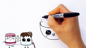 Go visit his channel and let him know i sent you: How To Draw Hot Chocolate With Marshmallows Cartoon Food Video Dailymotion