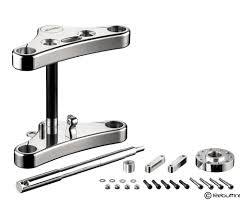 Leda Triple tree 39mm 0° for Harley-Davidson Sportster and Dyna ...
