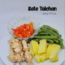 Menu Diet Sehat Di Instagram Assalaamualaikum Halo Semuanya Ini Makan Siang Saya Ada Sate Taichan Pelengkapnya Ada Kentang Kukus Kacang Kukus Dan Makan Siang