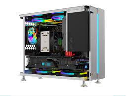 Maybe you would like to learn more about one of these? Zzaw C6 Mid Tower Gaming Case Computer Case Square Desktop Case Diy Pc Case Usb 3 0 Ports 5 Rgb Fan Positions Motherboard Supports Matx Mini Ltx Aluminum Side Panels Silver Newegg Com