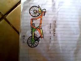 99 gambar motor mio drag kartun terupdate gubuk. Cara Menggambar Mio Drag Bore Up Youtube