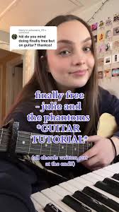 Replying to @aaliamaria_09 finally free guitar tutorial !! 💜👻🎸  #julieandthephantoms #jatp #jatptiktok #finallyfree #madisonreyes  #charliegillespie #owenjoyner #jeremyshada #music #guitar #tutorial ...