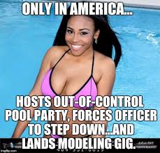 A large main area at the centre, and two small balconies, one on each side. Texas Pool Party Imgflip
