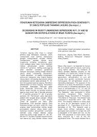 Contoh persilangan tanaman ercis mendel 1. Https Media Neliti Com Media Publications 190785 Id Penurunan Ketegaran Inbreeding Depressio Pdf