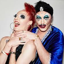 Tomorrow LAST SHOW (until they tour)! Chookas is egg-cellent! 😜  @adorehandel, @penelopesplendour and @mae.b.wilde I think we cracked up the  whole show! 📍 Victorian Pride Centre 🐔🥚 Don't chicken out.  @chookastheshow