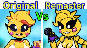 By that0neguy23 august 30, 2017. Friday Night Funkin Toy Chica Original Vs Remaster Fnf Mod Five Nights At Freddy S Fnaf 2 Youtube