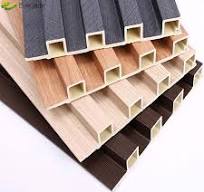 Waterproof Wood Plastic Composite Wall Panel WPC PVC cladding boards Interior Exterior fluted Wall Panels Wpc Wall Panel