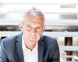 Recognizable by his extremely blond/white hair and sunglasses. Heino Falcke Jpg Erc European Research Council