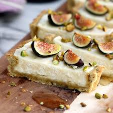 Fig Mascarpone Tart With Pistachio Black Pepper Crust Recipe Savory Dessert Fig Recipes Tart Recipes
