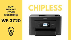 The printer is the worst constanly replacing the ink and when i do it. How To Make Chipless Your Printer Epson Workforce Wf 3720 Wf 3721 Wf 3723 Wf 3725 Px M680f Youtube