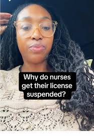 Replying to @Nadia Albayrak The decision to suspend a nurse’s license is  based