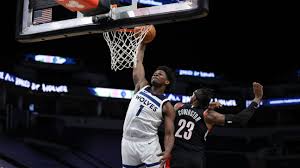 Anthony edwards with dunk of the year on yuta watanabe vs raptors | february 19, 2021. Anthony Edwards Powers Minnesota Timberwolves Win With Career High 34 Points