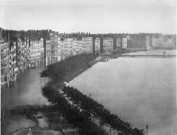 Photographes En Rhone Alpes Inondations De Lyon 1856 Montee Des Eaux Vue Du Quai Saint Antoine Et Du Quai Des Celestins Rhone Rhones Alpes Lyon