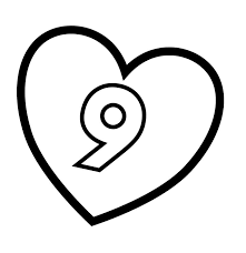 There are eighteen designs to choose from. Number 9 In Heart Coloring Page Free Printable Coloring Pages For Kids