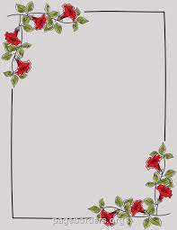 A4 Size Paper Border Designs Free Download Google Search Flower Border Borders For Paper Floral Border Design