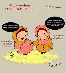 Silahturahim Vs Silahturahmi Jangan Salah Lagi Ya Mengartikan Keduanya Kartun Motivasi Gambar Lucu