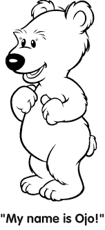 Download this running horse printable to entertain your child. Bear In The Big Blue House Coloring Pages And Links