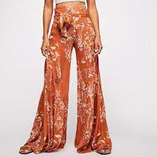 Free People Pants Jumpsuits Free People Fp One Aloha Printed Wideleg Pants Poshmark