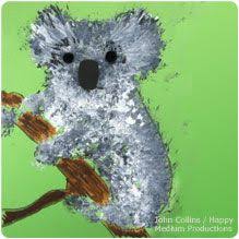 Koala Painting National Wildlife Federation Animal Art Projects Preschool Art Projects School Art Activities