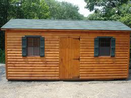 With a touch of cozy, of course. Log Sheds The Barn Raiser