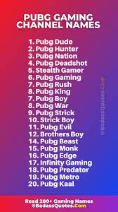 Frist, you need to know free fire all server list names nowadays, we find out more servers than we know. 200 Creative Gaming Channel Names For Youtube 2021 Pubg Free Fire Badass Quotes