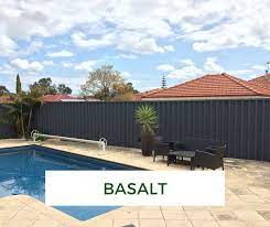 Hardifence Colours Basalt Fence Around Pool House Paint Exterior Fence Paint