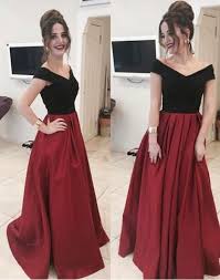 Formal Off Shoulder Long Burgundy A Line Long Prom Fashion Promdress Eveningdress Promgowns Co Cheap Prom Dresses Long Burgundy Prom Dress A Line Prom Dresses