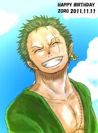one piece zorro happy birthday 11 11 november 11th 2011 pixiv ゾロ ワンピース イラスト ゾロ