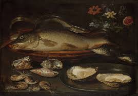 Clara Peeters 1584 1657 Still Life With Fish Oysters And Shrimp 1615 Rijksmuseum Amsterdam Th Art Paintings For Sale Still Life Painting Shrimp Art